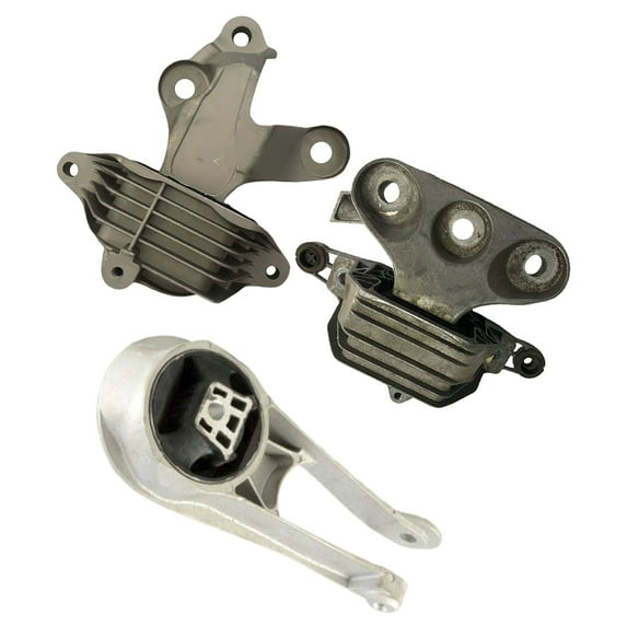 MotorKing Compatible with 16-18 Chevrolet Malibu 1.5L Set 3PCS Engine Motor and Automatic Transmission Mount 2016 2017 2018