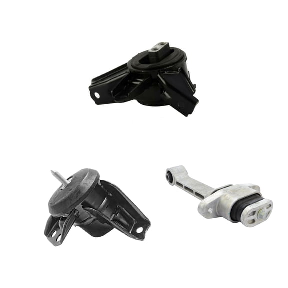 MotorKing Compatible with 16-20 Kia Sorento 2.4L FWD 10023 9989 9995 Engine Motor and Automatic Transmission Mount Set 3PCS 2016 2017 2018 2019 2020