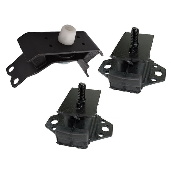 MotorKing Compatible with 2011 Toyota Tacoma 2.7L 4WD A4272x2 A42007 Front Left and Right Engine Motor and Automatic Transmission Mount Set of 3PCS