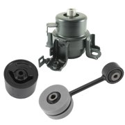 MotorKing Compatible with 99-01 Lexus ES300 3.0L A7239 A62007 A4273 Engine Motor Mount Automatic Transmission Polyurethane Set of 3PCS 1999 2000 2001
