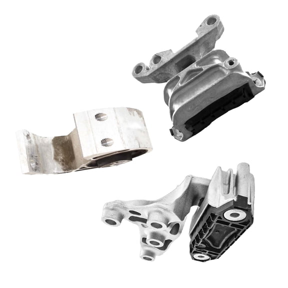 MotorKing Compatible with Buick Enclave Engine Motor Mount and AUTOMATIC Trans Mounts 3PCS 2018-2020 3.6L 203430 203525 203517 2018 2019 2020