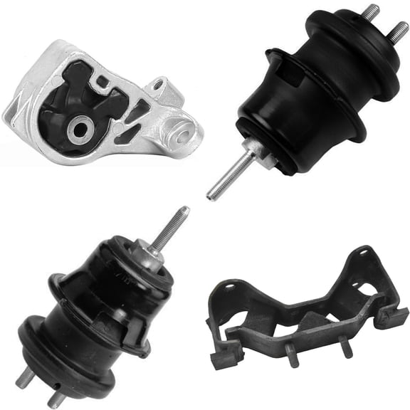 MotorKing Compatible with Subaru 2010-2012 Legacy Outback 2.5L Engine and Transmission Mounts Set 4Pcs A6740 A6728 A6729 A6729 2010 2011 2012