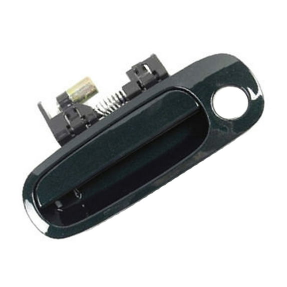 MotorKing Front Left Driver Side Exterior Outside Door Handle Compatible with 98-02 Toyota Corolla 6M1 Dark Emerald Pearl 1998 1999 2000 2001 2002