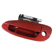 MotorKing Front Left Driver Side Outside Door Handle Compatible with 02-06 Nissan Altima AX3 Nouveau Ruby Mica 2002 2003 2004 2005 2006