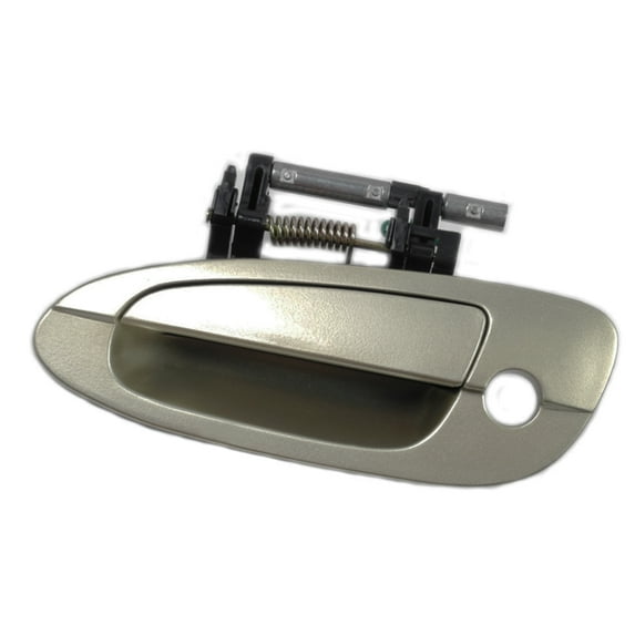 MotorKing Front Left Driver Side Outside Door Handle Compatible with 02-06 Nissan Altima C12 Coral Sand Metallic 2002 2003 2004 2005 2006