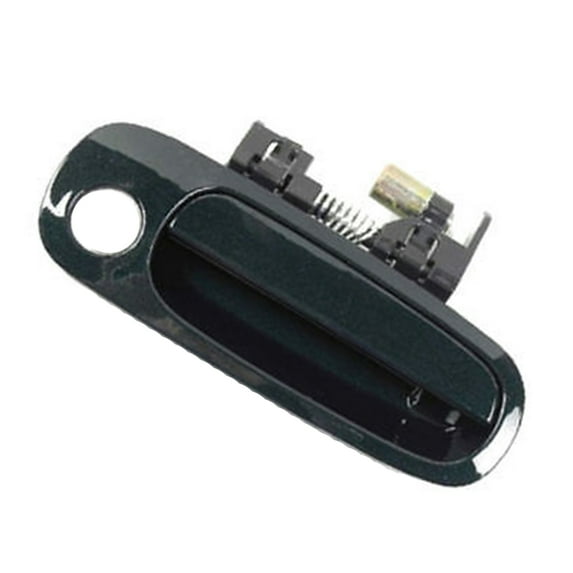 MotorKing Front Right Passenger Side Exterior Outside Door Handle Compatible with 98-02 Toyota Corolla 6M1 Dark Emerald Pearl 1998 1999 2000 2001 2002