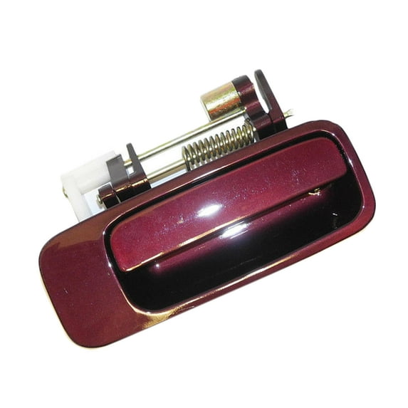 MotorKing Rear Right Passenger Side Exterior Outside Door Handle Compatible with 97-01 Toyota Camry 3L3 Ruby Pearl 1997 1998 1999 2000 2001