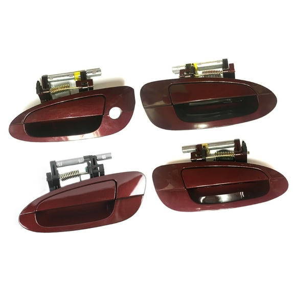 MotorKing Set 4PCS Outside Door Handle Compatible with 02-06 Nissan Altima A15 Sonoma Sunset Metallic 2002 2003 2004 2005 2006