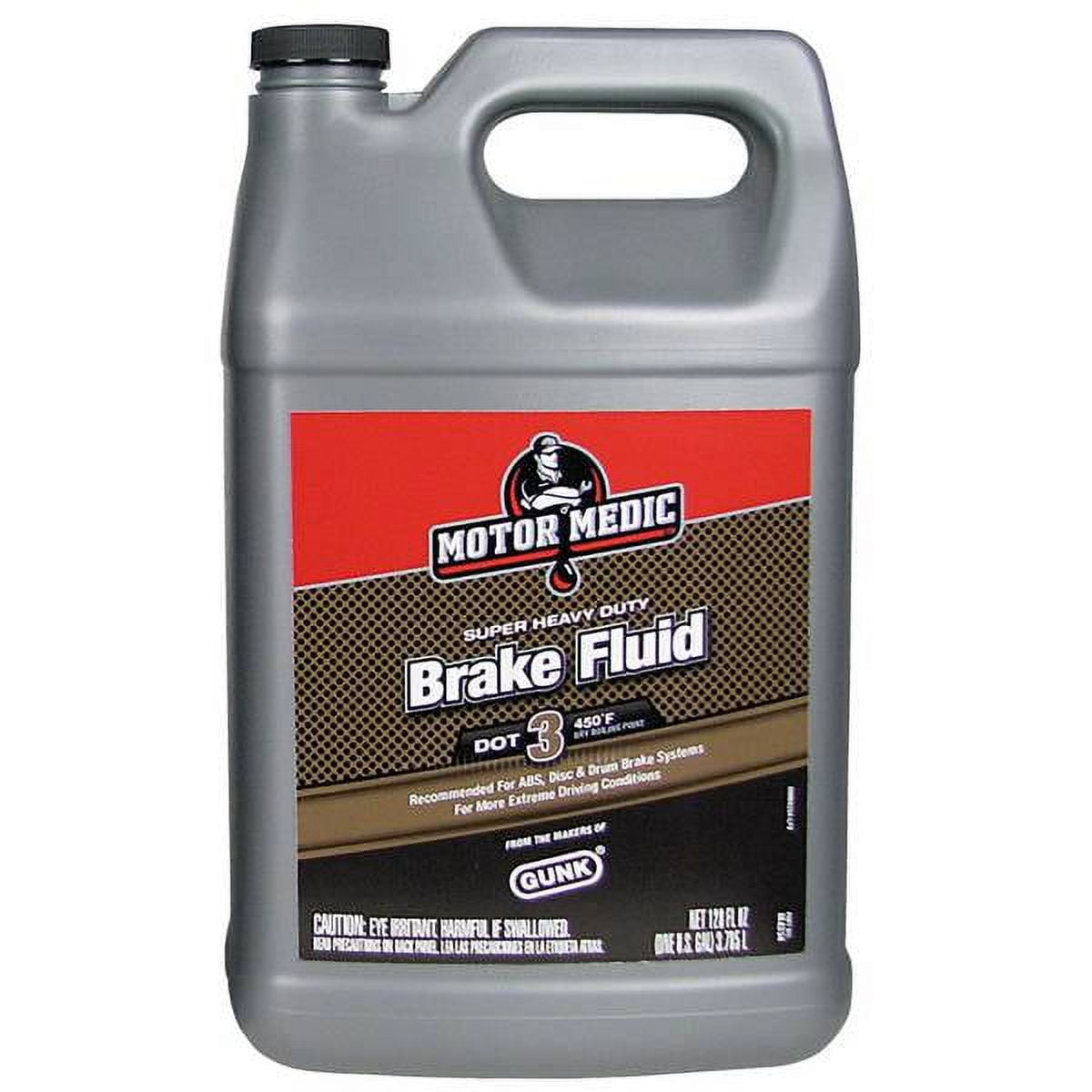 MotorMedic Brake Fluid DOT 3 Super HD 1 gallon