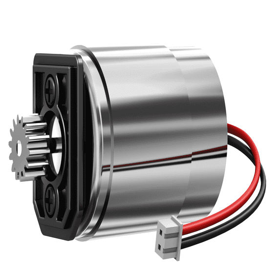 AUOSHI 390 Brushed DC Motor with Pre-Installed Pinion Gear for Compatible HS Series RC Cars, Replacement Drive Motor