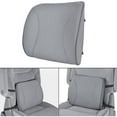 thumbnail image 1 of MotorTrend Orthopedic Lumbar Back Support Cushion - Memory Foam and PU Leather, 1 of 4