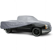 MotorTrend Pick Up Truck Car Cover, 3 Layers, Outdoor Tough, Waterproof, Small