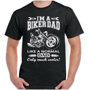 Motorbike Biker Dad Motorcycle Gift T-Shirt