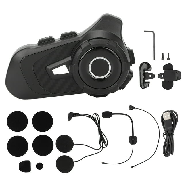 Motorbike Helmet 800m Wireless Bluetooth Headset with Noise