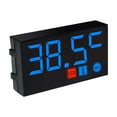 thumbnail image 1 of Motorbike LED Digital Time Temperature Voltage Voltmeter Thermometer, 1 of 20