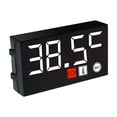 thumbnail image 1 of Motorbike LED Digital Time Temperature Voltage Voltmeter Thermometer, 1 of 20