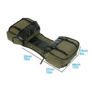 Motorbike Large Capacity Saddle Bag,  Leather Waterproof Panniers With Double Strapped Flap Covers, For Shadow 750 Taotao Thunder