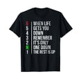 thumbnail image 1 of Motorbike Motorcycle Gears When Life Gets You Down T-Shirt, 1 of 5