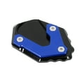 thumbnail image 1 of Motorbike Motorcycle Kickstand Side Stand Enlarger Plate Pad Aluminum Alloy Blue for BMW R1200GS LC, 1 of 5