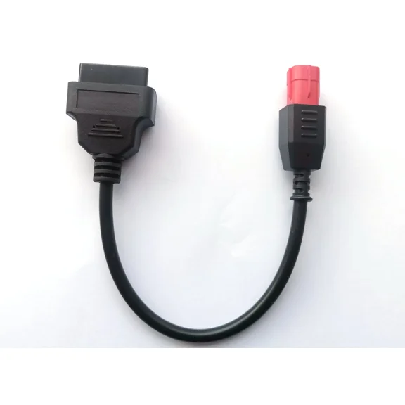 Motorbike OBD Diagnostic Adaptor,Euro5 6Pin Motorcycle Motorrad OBD2 K-Line CAN-Bus Connector Cable