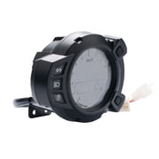Motorbike Odometer LCD Instrument Panel Oil Levels Gauge Speedometer with Dustproof Weather Resistant Feature for BWS125