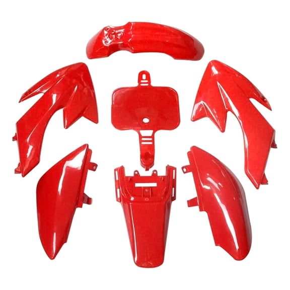 Motorbike Plastic Fairing Kit Set Plastic Body Kit For CRF50 XR50 2021 Year Pit Dirt Bike