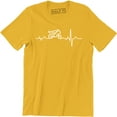 thumbnail image 1 of Motorbike Pulse Heartbeat Biker Rider Motorcycle bike Adult and Kids T-Shirt, 1 of 4
