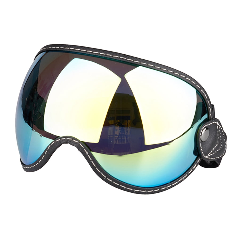 Motorbike Racings Goggles Bubble Sunglasses Shield Eyewears Glasses with Wide Bubble Lens Enhancing Bikers
