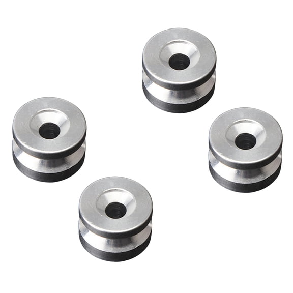 Motorbike Rear Luggage Trunk Case Tail Top Box Bracket Base Plate Spacers Bushing Pad Buckle