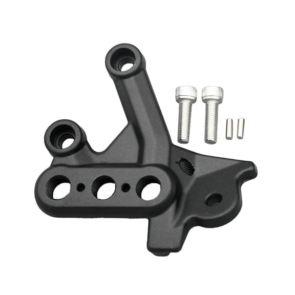 Motorbike Side Kickstand Bike Motorcycle Parking Rack Assembly Side Stand Footrest Bracket for Surron Sur-Ron Light Bee & Light Bee X(Footrest Bracket)