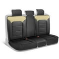 thumbnail image 1 of Motorbox Classic Edition Bench Seat Cover, Premium Faux Leather Back Seat Covers for Cars Trucks Vans SUV, Rear Car Seat Covers Back Seats Only, Automotive Interior Cover - Beige, 1 of 6