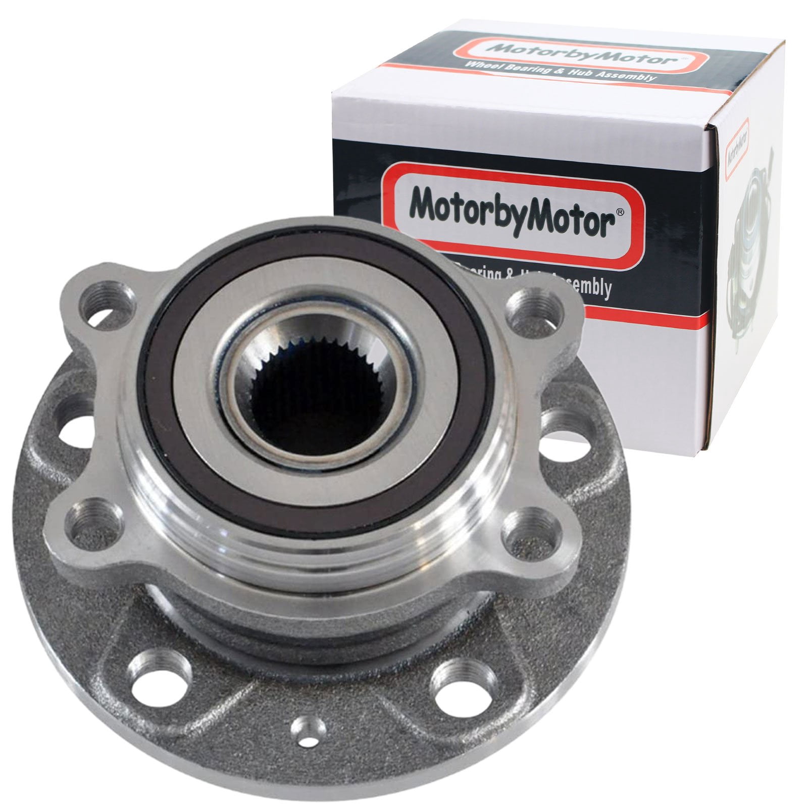 1603243 MotorbyMotor Front Wheel Bearing Hub Assembly for Audi A3/Q3/TT, VW ...