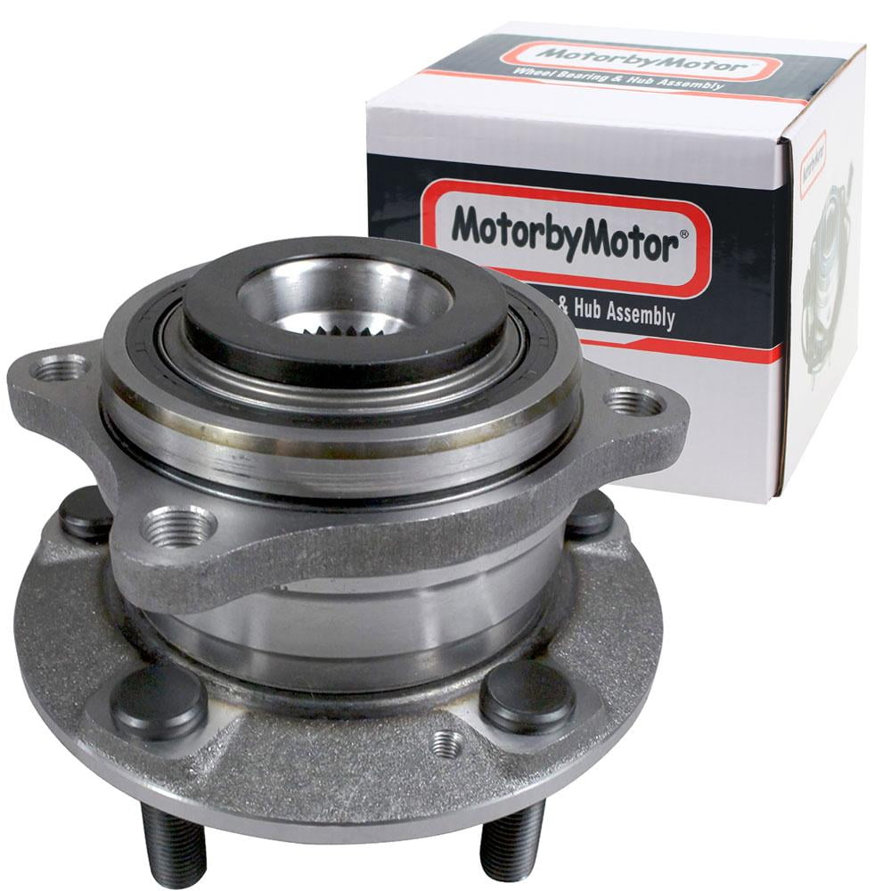MotorbyMotor 513266 Front/Rear Wheel Bearing & Hub Assembly Fits for ...