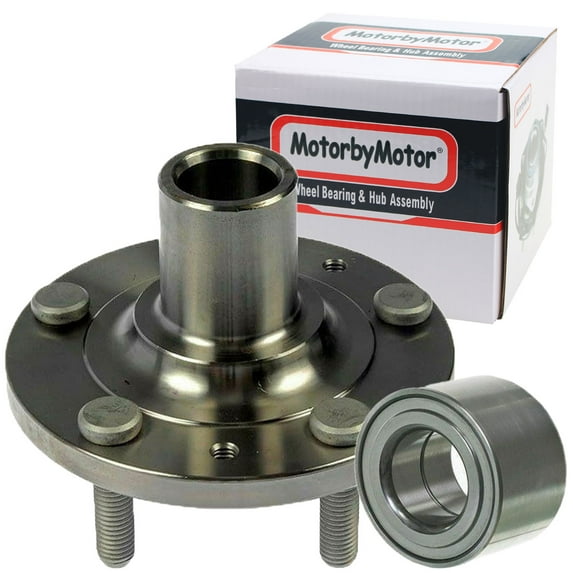 MotorbyMotor Front Wheel Hub and Bearing Assembly for 2009-2013 Mazda 6 2.5L L4 Fit Driver or Passenger Side Hub Bearing 5 Lugs