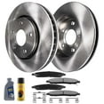 thumbnail image 1 of MotorbyMotor Rotors 330mm Front Disc Rotors & Ceramic Brake Pads Including CLEANER DOT4 FLUID Replacement for 2009-2015 Honda Pilot, 2007-2013 Acura MDX, 2014-2020 Acura RLX, 2010-2013 Acura ZDX, 1 of 7