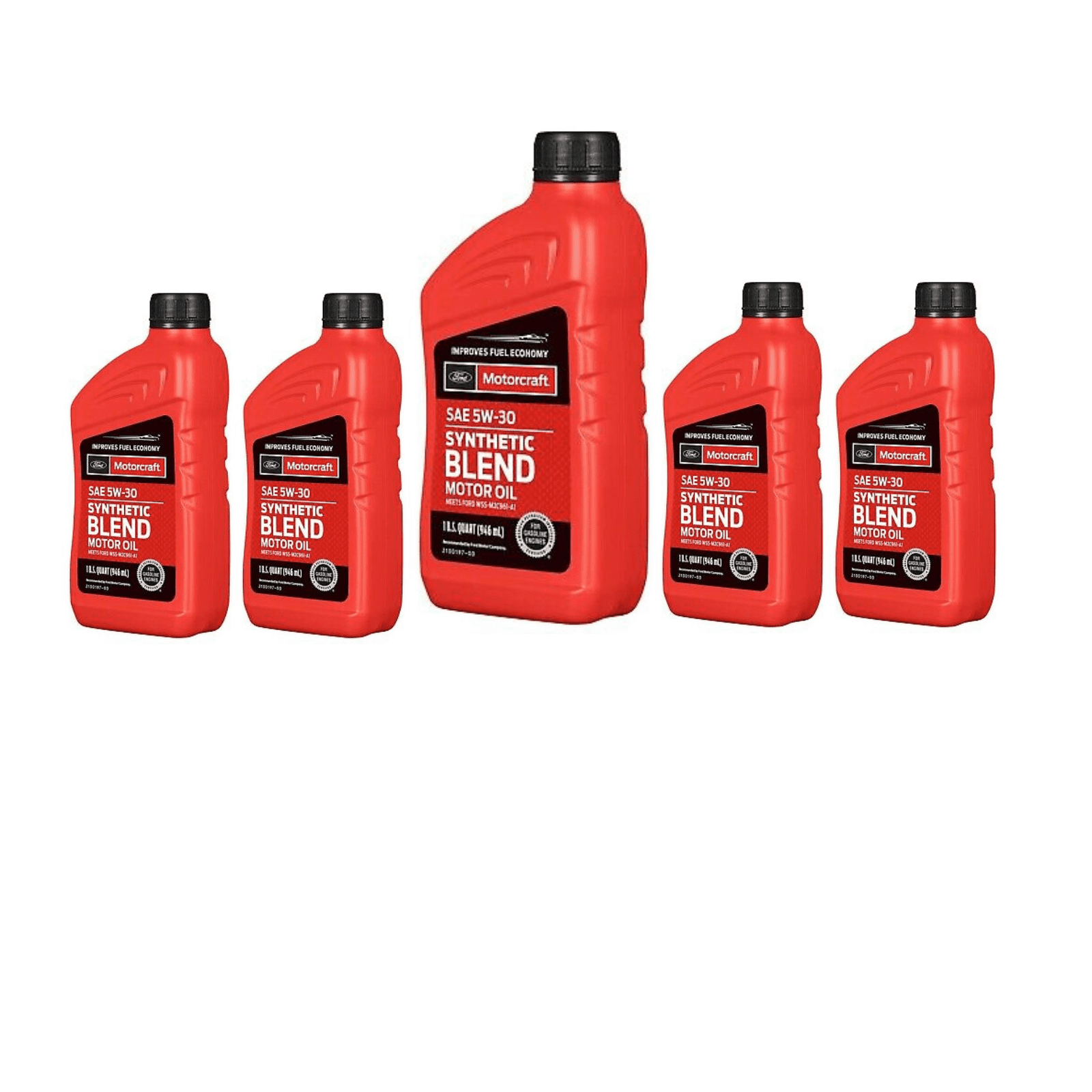 Motorcraft 5W-30 Oil - XO5W30Q1SP Pack of 5 - Walmart.com