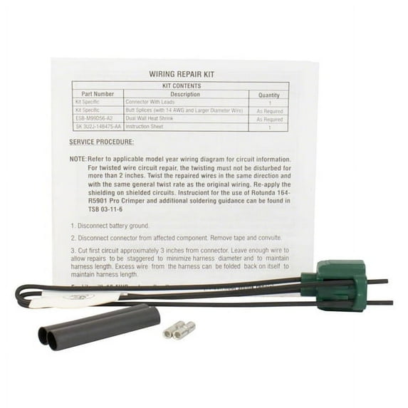 Motorcraft A/C Clutch Cycle Switch Connector WPT-1505 Fits select: 2011-2012 FORD ESCAPE, 1997-1998 FORD F150
