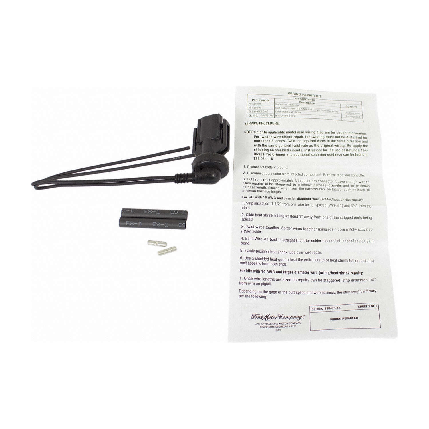 Motorcraft ABS Speed Sensor Connect Fits select: 1994-1996,1999 FORD F150