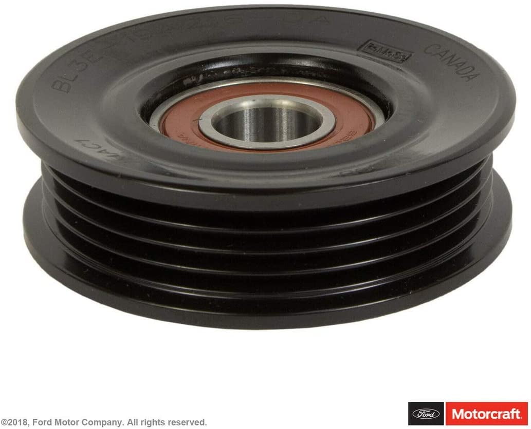 Motorcraft Accessory Drive Belt Idler Pulley YS-368 Fits select: 2014-2016 FORD F150
