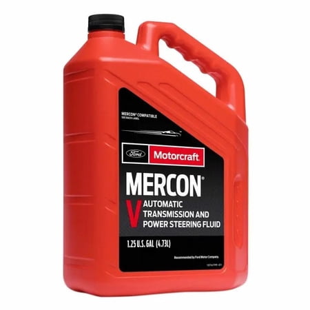 Motorcraft Auto Trans Fluid, Mercon V 5QT, Conventional