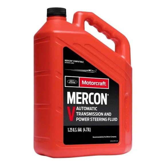 Motorcraft Auto Trans Fluid, Mercon V 5QT, Conventional