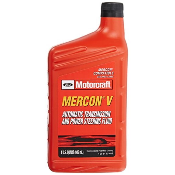Motorcraft Auto Trans Fluid, Mercon V 5QT, Conventional