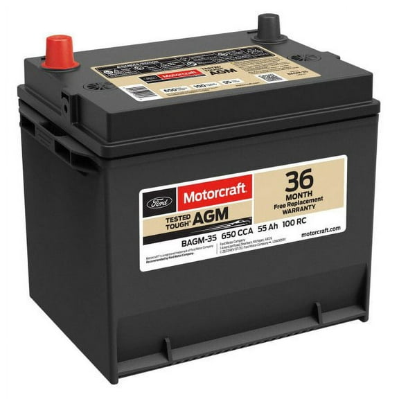 Motorcraft BAGM-35 Automotive AGM Battery