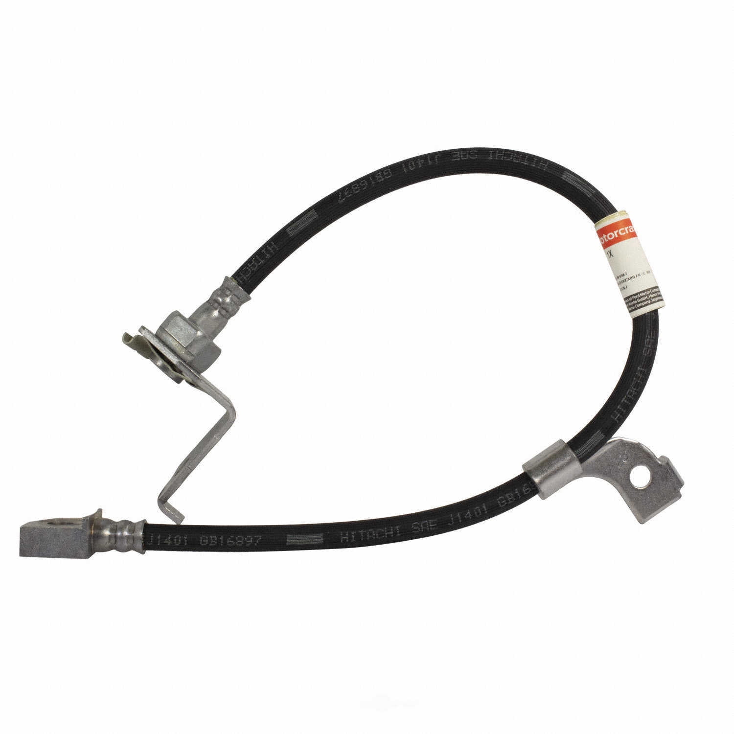 Motorcraft BRHR-219 Brake Hydraulic Hose Fits select: 2018-2023 FORD MUSTANG GT