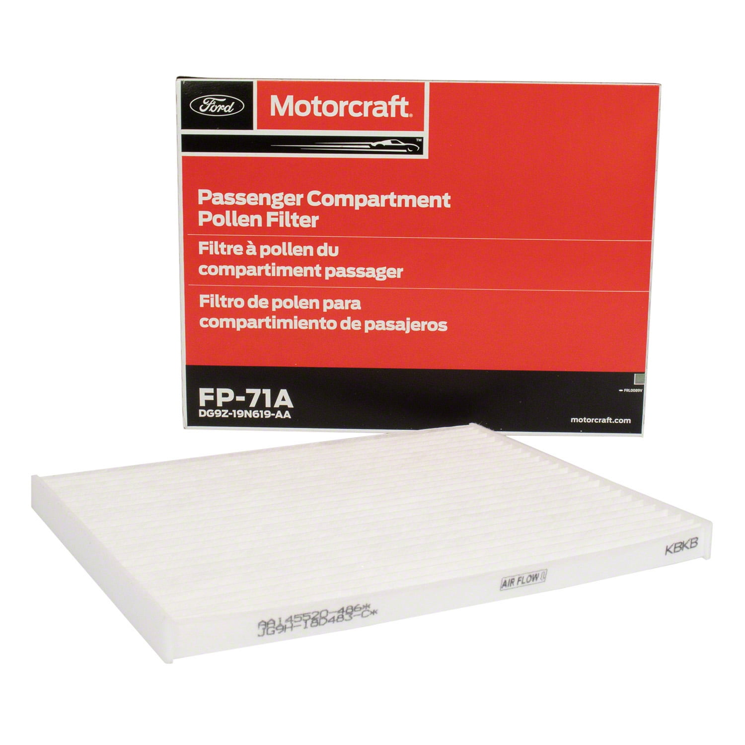Motorcraft Cabin Air Filter FP71A - Walmart.com