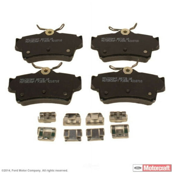 Motorcraft Disc Brake Pad Set BR-72-B Fits select: 2003-2004 FORD MUSTANG COBRA SVT, 1996-1997 FORD MUSTANG COBRA