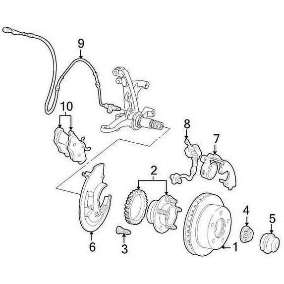Motorcraft Disc Brake Rotor BRRF-266 Fits select: 2003-2011 MERCURY GRAND MARQUIS, 2003-2011 FORD CROWN VICTORIA