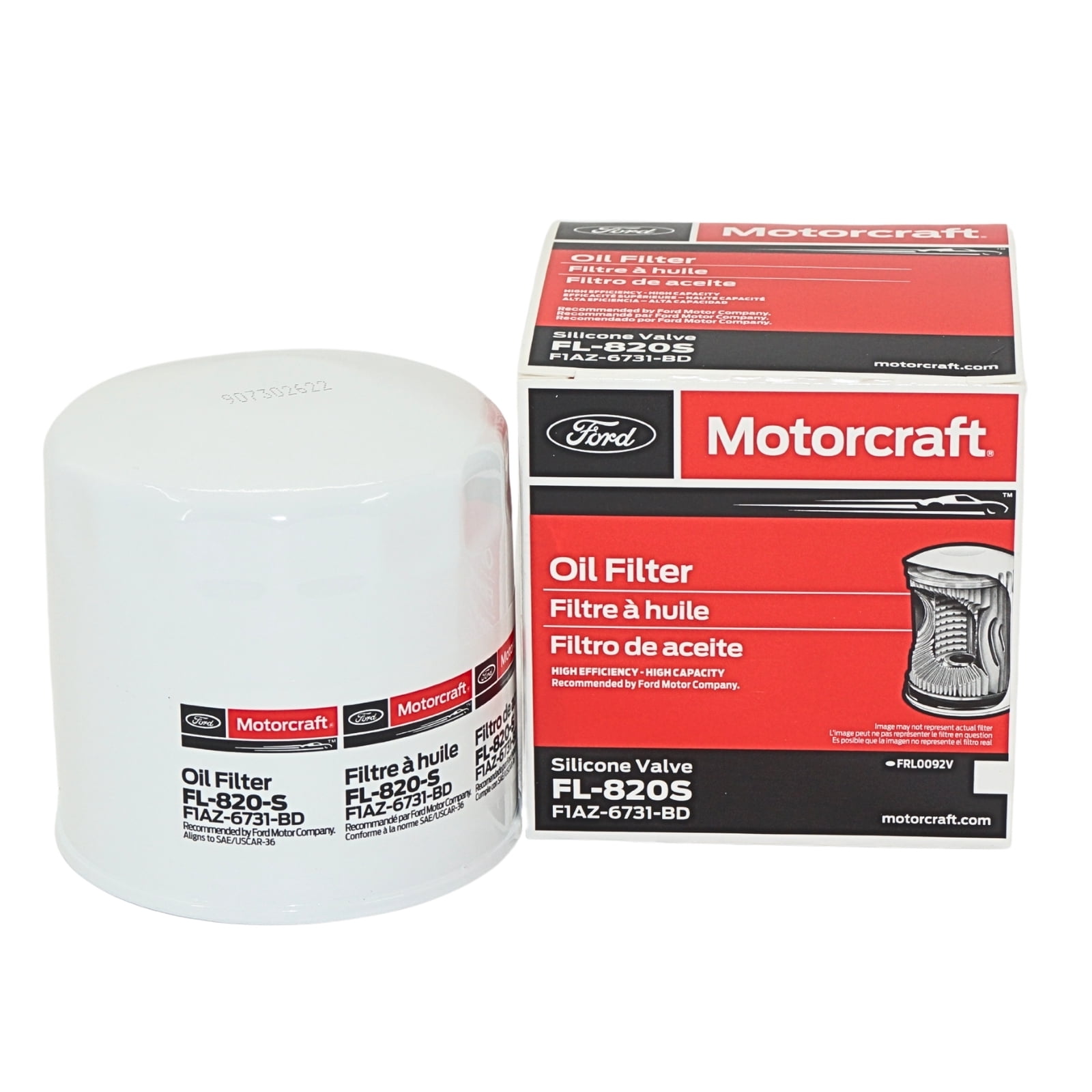 Motorcraft FL-820S Motor Oil Filter Fits 2009-2019 Ford Flex