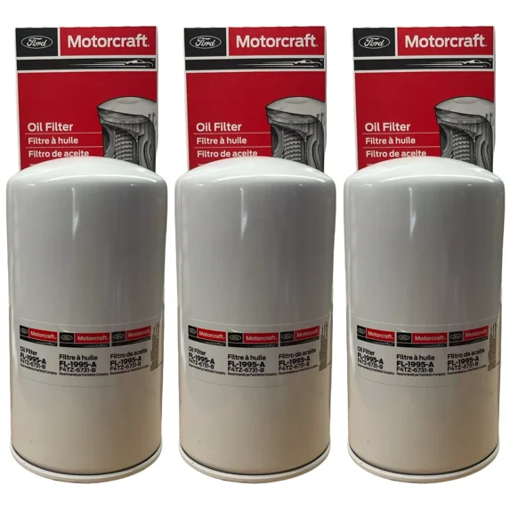 Motorcraft FL1995A Engine Oil Filter For Ford 7.3L Powerstroke OEM 3 ...