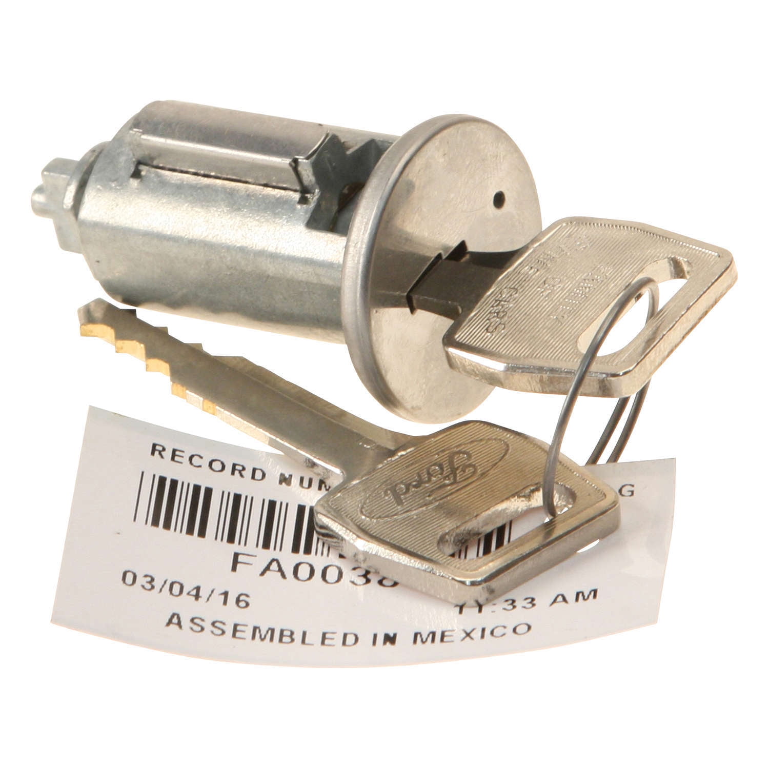 Motorcraft Ignition Lock Cylinder